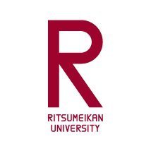 Ritsumeikan University logo with red letter R